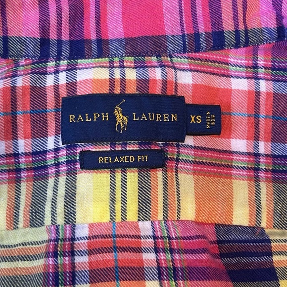 Ralph Lauren Multicolor Plaid Shirt - Picture 3 of 7